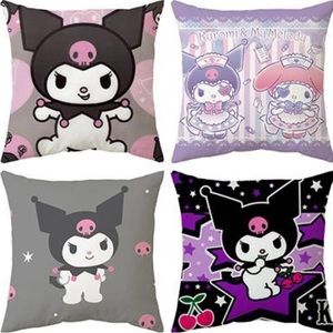4 pack NEW kuromi Pillowcase covers Only*- 18x18 Pillow case